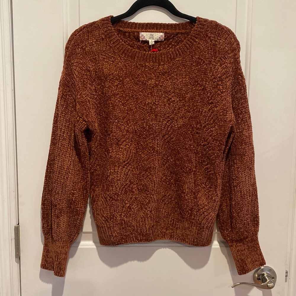 Brand new brown sweater